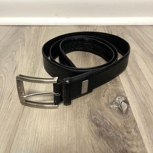Nike G-Flex Golf Black Leather Belt in Size 42
